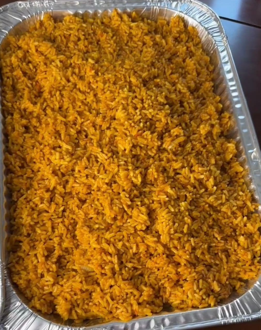 Jollof Rice (tray)